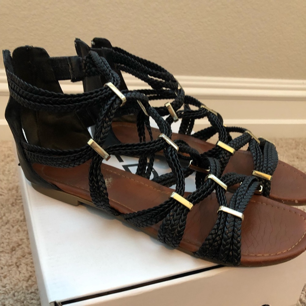 Gladiator leather sandals